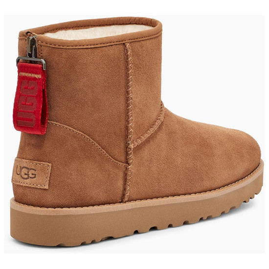 Ugg Classic Mini Logo Zip Boots